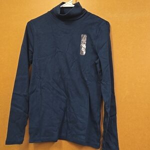 Northern Reflection Blue Turtleneck Longsleeve Top